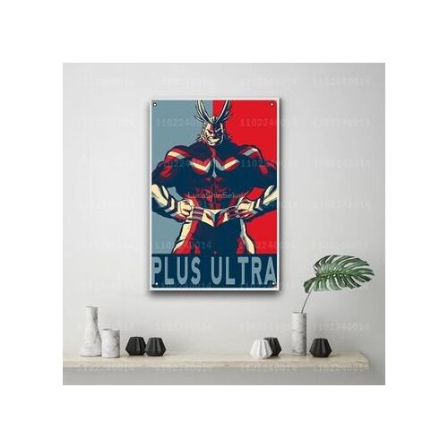Anime Academia All may dessin anim¿¿ d affiche en toile,mpression murale Poster pour salon chambre ¿¿ coucher d¿¿cor sans cadre(30*40cm)