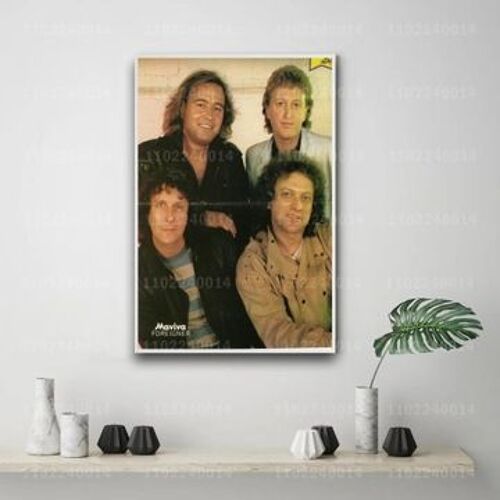 Affiche en toile avec bande d¿¿corative Alien,mpression murale Poster pour salon chambre ¿¿ coucher d¿¿cor sans cadre(30*40cm)