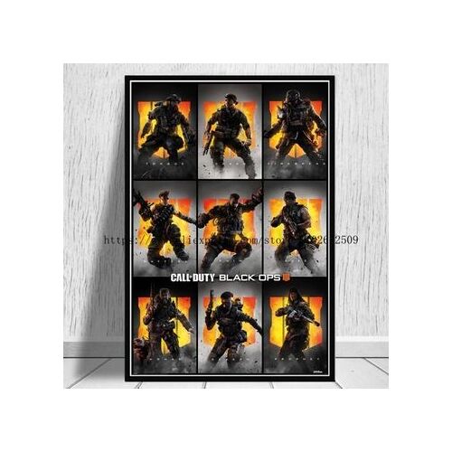 Affiche en toile Affiches Call of Duty Warzone,mpression murale Poster pour salon chambre ¿¿ coucher d¿¿cor sans cadre(30*40cm)