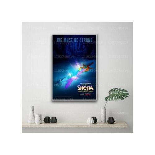 She-ra et les princesses du pouvoir affiche en toile cartoo,mpression murale Poster pour salon chambre ¿¿ coucher d¿¿cor sans cadre(30*40cm)
