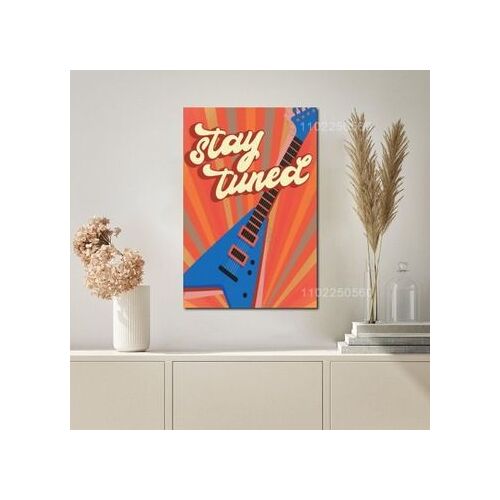 Eddie van Halen guitariste malar toile affiche,mpression murale Poster pour salon chambre ¿¿ coucher d¿¿cor sans cadre(30*40cm)