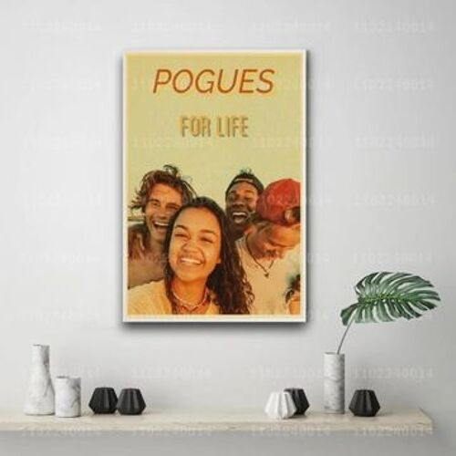 Affiche en toile D¿¿coration de banques de jeux TV en plein air,mpression murale Poster pour salon chambre ¿¿ coucher d¿¿cor sans cadre(30*40cm)