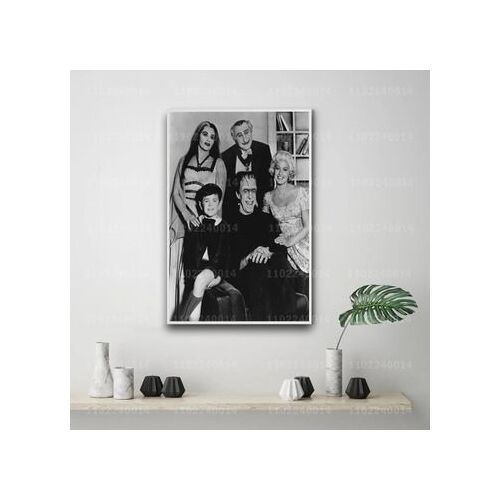 Affiche sur toile Munsters affiches d¿¿coratives sur,mpression murale Poster pour salon chambre ¿¿ coucher d¿¿cor sans cadre(30*40cm)