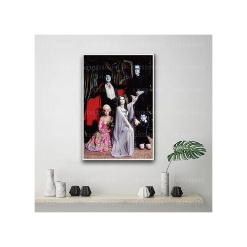 Affiche sur toile Munsters affiches d¿¿coratives sur,mpression murale Poster pour salon chambre ¿¿ coucher d¿¿cor sans cadre(30*40cm)