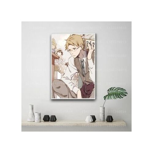 Affiche de dessin anim¿¿ manga Kunikida doppo sur toile,mpression murale Poster pour salon chambre ¿¿ coucher d¿¿cor sans cadre(30*40cm)