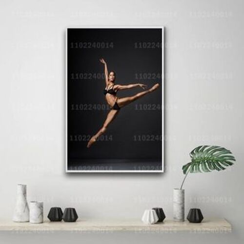 Affiche en toile d¿¿corative ballerine Misty Copeland,mpression murale Poster pour salon chambre ¿¿ coucher d¿¿cor sans cadre(30*40cm)