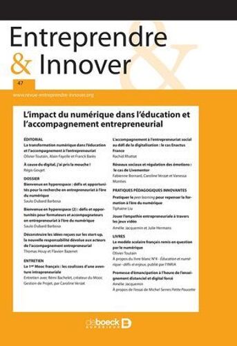 Entreprendre & Innover N° 47