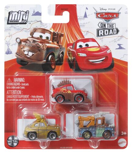 Cars Minis Dc 3pk Road Warriors