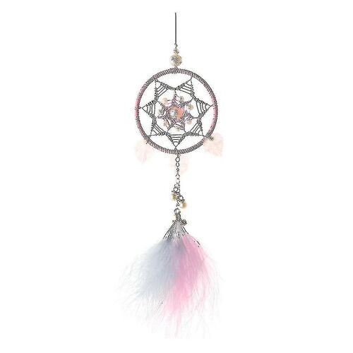 Pendentif carillon éolien attrape-rêves d'intérieur - Décoration intérieure et accessoire de voiture pour la protection et la positivité