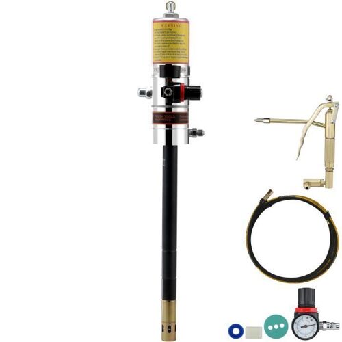 Pompe A Graisse Pneumatique - Vevor - Pompe À Seau De Graisse Pneumatique 0,6-0,8 Mpa Avec Tuyau 4 M Pistolet À Graisse