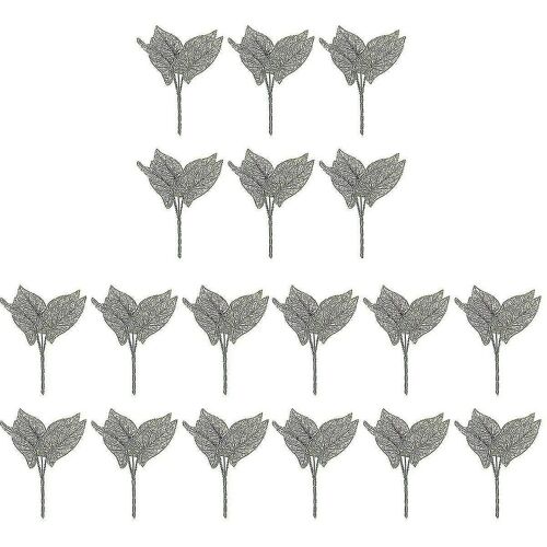 Lot de 18 feuilles artificielles réalistes pour la décoration de la maison et du bureau ¿ Plantes ornementales nécessitant peu d'entretien