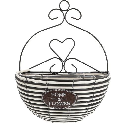 Jardinière Suspendue Tissée ¿ Jardinière Murale Décorative Pour La Maison Et Le Jardin ¿ Facile À Installer Et Polyvalente