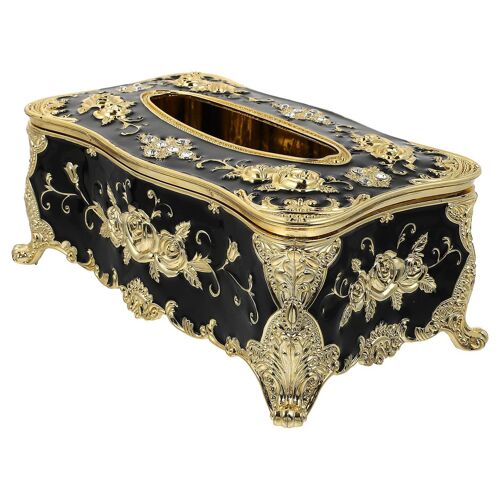 Élégant couvercle pour boîte à mouchoirs en acrylique ¿ Porte-lingettes élégant pour la maison, le bureau et la salle de bain ¿ Design prêt à offrir