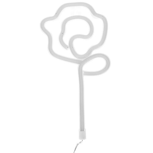 Lampe LED néon rose ¿ Élégante lampe de fête pour la décoration intérieure, les anniversaires et les fêtes ¿ Fonctionne avec piles, rose et vert
