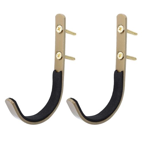 Supports muraux pour fusils - Support de rangement durable en acier inoxydable avec vis - Design élégant et protection