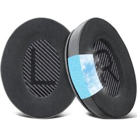 Coussinets pour Casque - AQSACOKIYA - Bose QuietComfort 35 (QC35) and 35 II (QC35 II) - Gel de Refroidissement - Noir