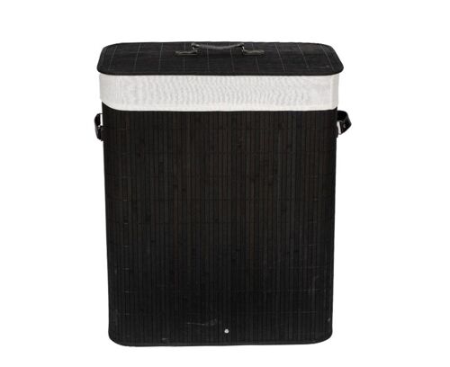 Panier de rangement élégant en bambou pour cosmétiques et produits essentiels - Organisateur élégant, durable et écologique pour n'importe quelle pièce