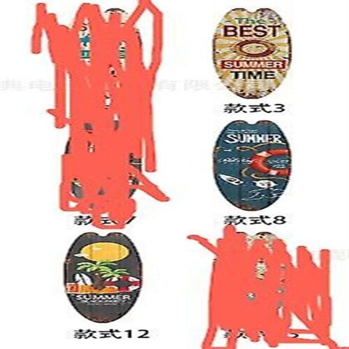 Décoration murale en forme de planche de surf, 3 pièces ¿ Panneaux de plage pour une maison côtière, des fêtes sur le thème du surf et des décorations de style hawaïen