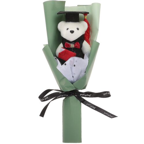 Charmant bouquet d'ours de remise de diplômes - Cadeau et décoration mignons pour les fêtes de remise de diplômes, pièce maîtresse unique et accessoire photo