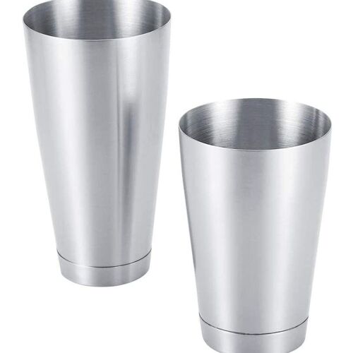 Shaker Boston En Acier Inoxydable : Ensemble De 2 Pièces Pour Barman Professionnel Lesté Goodnice