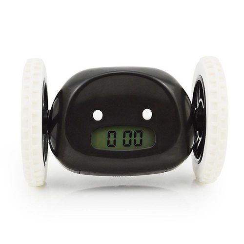 Réveil roulant Clocky - Réveil d'évasion pour les gros dormeurs, super bruyant, solution de réveil amusante pour tous les âges