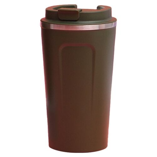 Style Vert 2 D'isolation Thermique De Voiture De Tasse À Café De Vide D'acier Inoxydable Goodnice