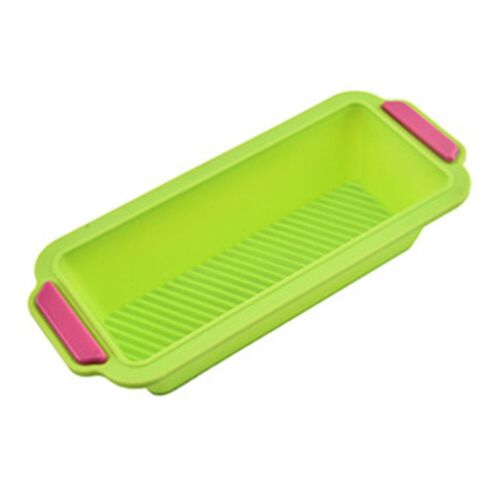 Moule À Cake Antiadhésif En Silicone - Vert Pain Goodnice