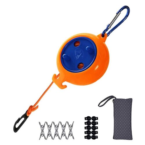 Corde à linge extensible, Camping Portable 8M voyage vacances corde à linge en plein air goodnice