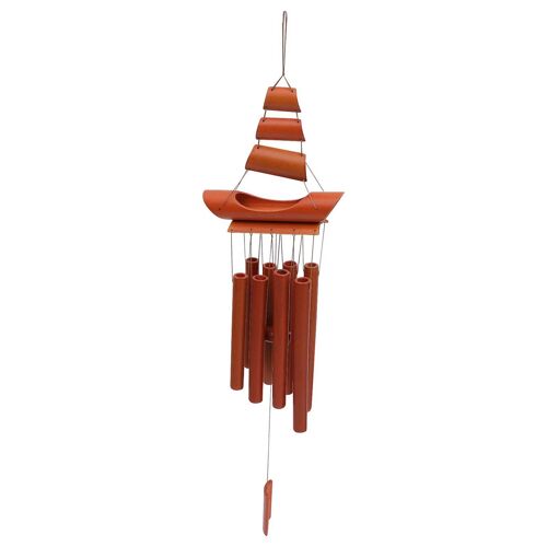 Carillons éoliens en bambou faits main - Décoration de jardin japonais pour la détente et la tranquillité - Idée cadeau parfaite