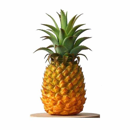 Décoration d'ananas artificiel réaliste - Faux fruits réalistes pour la décoration intérieure, les événements et les accessoires photo