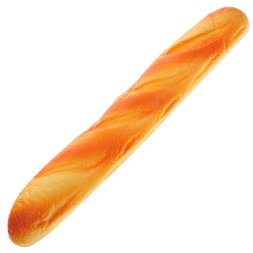 Accessoire de pain artificiel réaliste ¿ Baguette de simulation en PU réaliste pour la photographie, la décoration et l'utilisation pédagogique