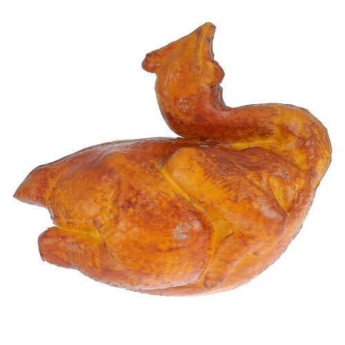 Simulation réaliste de poulet rôti ¿ Modèle en PU marron clair pour la maison, le bureau, les jeux pour enfants et l'éducation