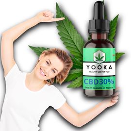 Yooka 30% Huile De Cbd Bio Flacon 10 Ml Huile Issue De L'agriculture Biologique (Sans Pesticides) Proprietes : Réduire Votre Stress, Vos Angoisses, Anxiete, Améliorer La Qualité De Votre Sommeil 