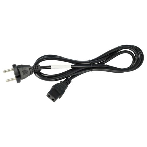 vhbw Câble connecteur euro type F compatible avec Roland HP-7700, HP-800, HP-5600S, HP-5700, HP-600, HP-6000S, HP-700 ('88) - Prise C9, 2m