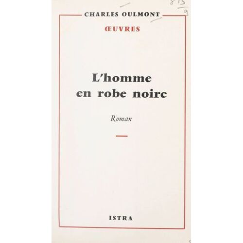L'homme En Robe Noire