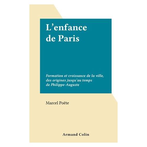 L'enfance De Paris