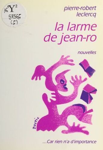 La Larme De Jean-Ro