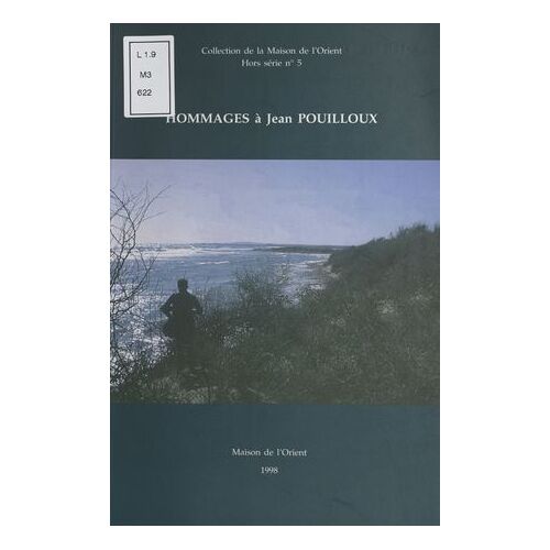 Hommages À Jean Pouilloux