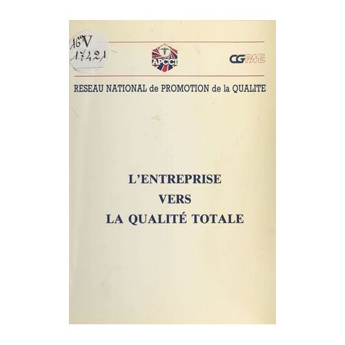 L'entreprise Vers La Qualité Totale