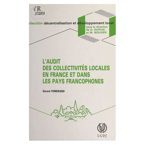 L'audit Des Collectivités Locales En France Et Dans Les Pays Francophones