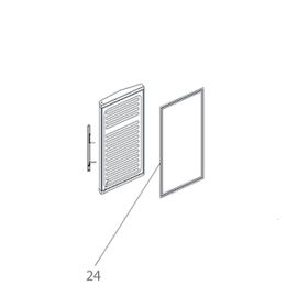 Joint de porte repère 24 (partie congélateur) Réfrigérateur congélateur (0530021860 HAIER)