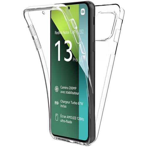 Coque Intégrale Pour Xiaomi Redmi Note 13 Pro 5g (Pas Pour 4g) - Antichoc Protection Transparente Anti-Rayures - E.F.Connection