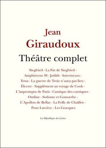 Théâtre Complet