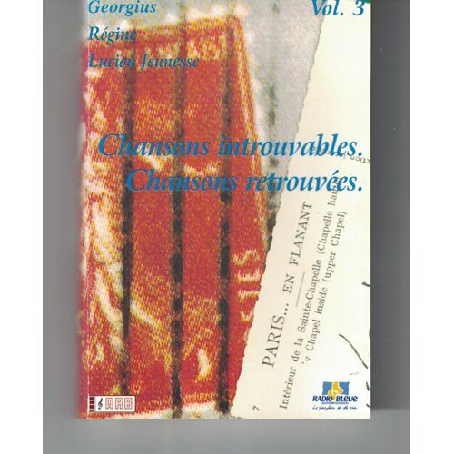 Chansons Introuvables Chansons Retrouvees