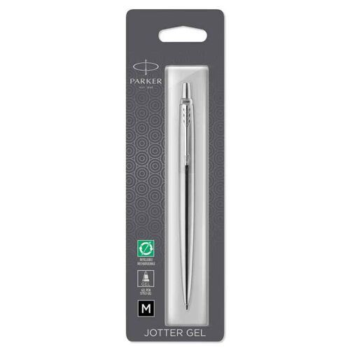 Parker Stylo À Encre Gel Jotter Acier C.T.