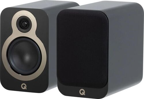 Enceinte bibliothèque Q Acoustics 3030C Noir mat