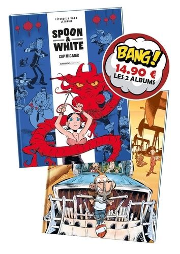 Spoon And White - Pack En 2 Volumes : Tome 3 - Tome 9 - Cop Mic Mac