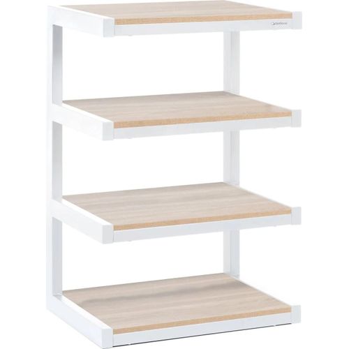 Meuble Hi-Fi NorStone Esse Hi-Fi Blanc et Chêne