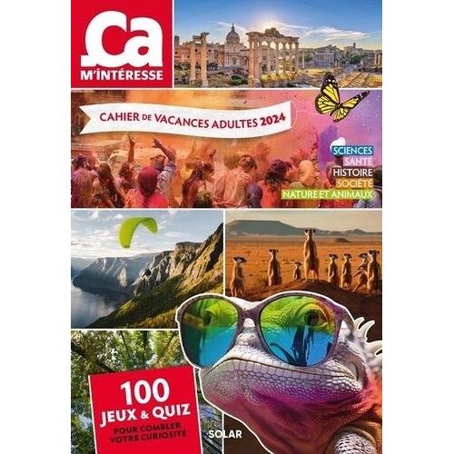 Cahier De Vacances Adultes Ca M'intéresse - Edition 2024