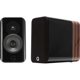 Enceinte bibliothèque Q Acoustics Concept 300 Noir & Noyer